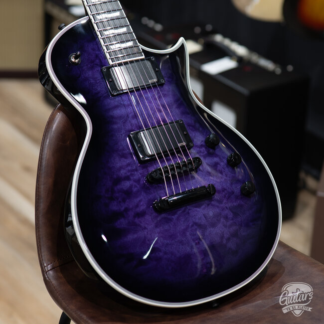 ESP E-II Eclipse EMG Electric Guitar w/ Case – Reindeer Blue (B-stock)