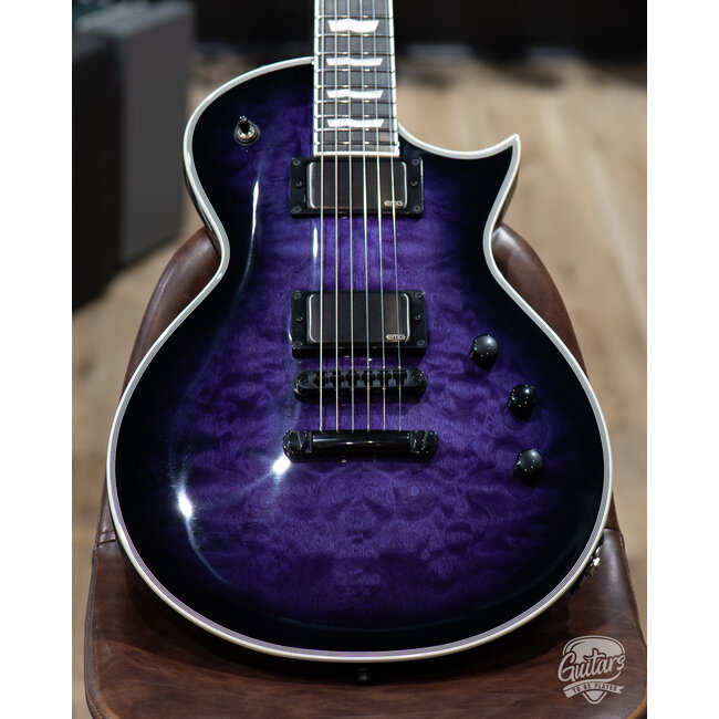 ESP E-II Eclipse EMG Electric Guitar w/ Case – Reindeer Blue (B-stock)