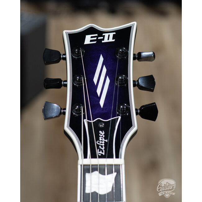 ESP E-II Eclipse EMG Electric Guitar w/ Case – Reindeer Blue (B-stock)