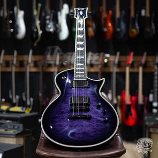 ESP Guitars ESP E-II Eclipse EMG Electric Guitar w/ Case – Reindeer Blue (B-stock)
