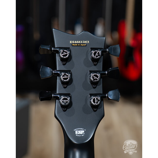 ESP E-II Eclipse EMG Electric Guitar w/ Case – Reindeer Blue (B-stock)