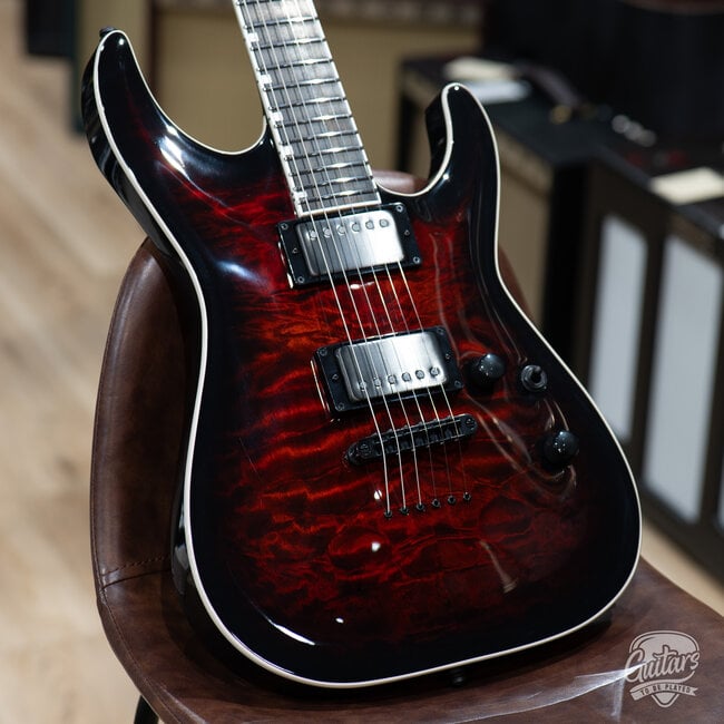 ESP E-II Horizon NT-II EMG w/ Case – See Thru Black Cherry Sunburst (B-stock)