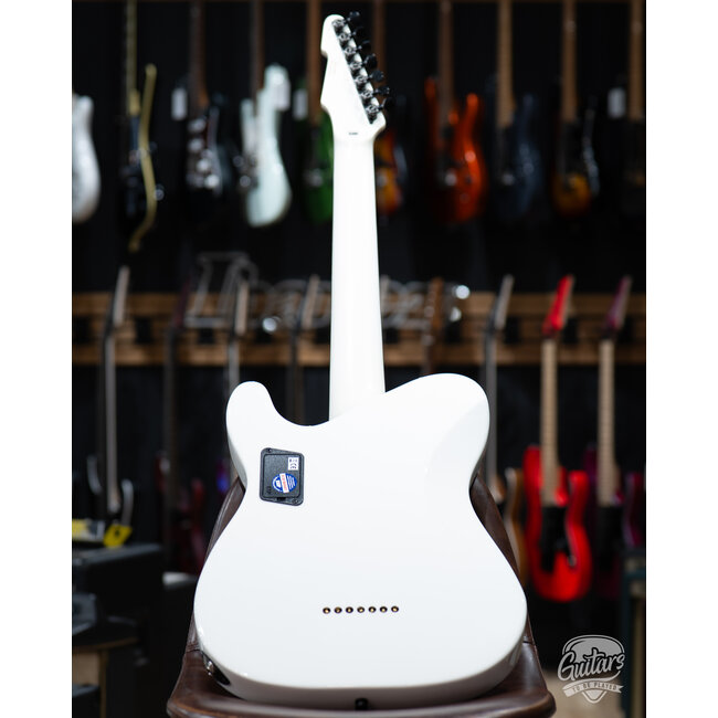ESP E-II T-B7 Baritone 7-String EMG Guitar w/ Case – Snow White (B-stock)
