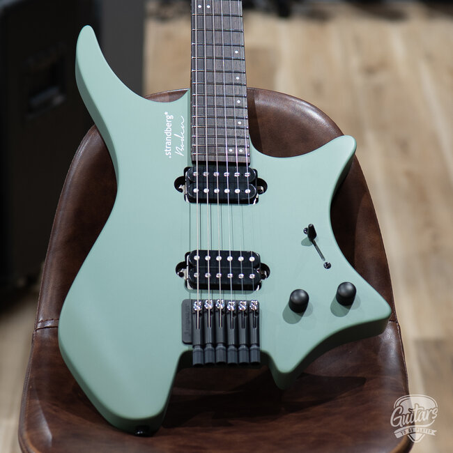 Strandberg Boden Essential 6 Headless Guitar – Sage Leaf (B-stock)