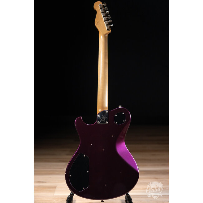 Starr Guitars Hustler Seymour Duncan P-90 Guitar w/ Case – Deep Lilac Pearl