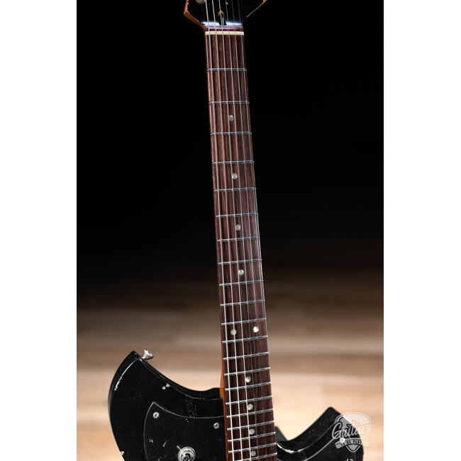 Novo Custom Miris JHH Semi-Hollow w/ Fralin Modern PAF's – Bull Black/3TSB
