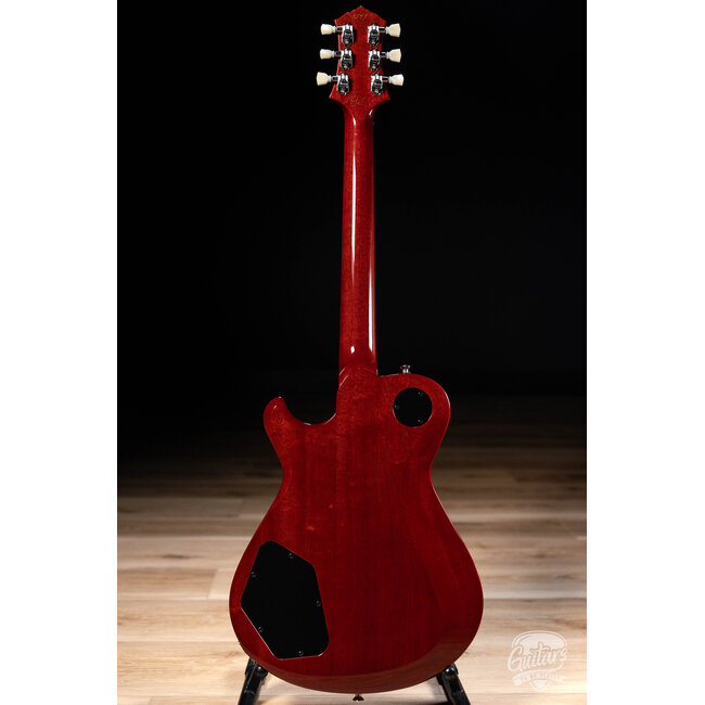 Knaggs Kenai T2 Flame Top Hollowbody Guitar w/ Wraptail–Dark CherryBurst (Gloss)