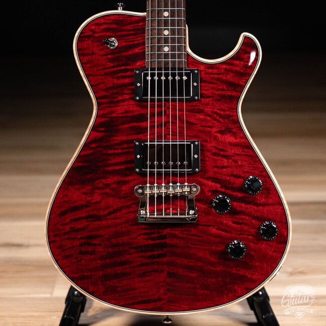 Knaggs Kenai T2 Flame Top Guitar w/ Rosewood Fretboard – Burgundy (Gloss)