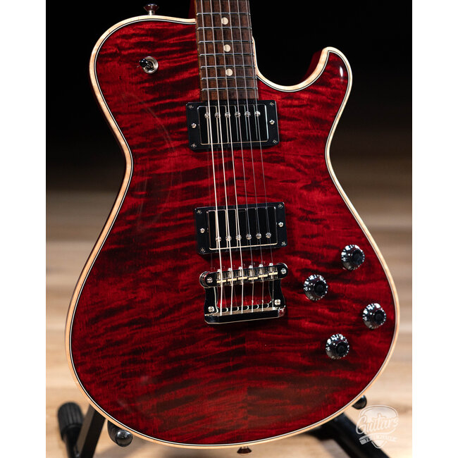Knaggs Kenai T2 Flame Top Guitar w/ Rosewood Fretboard – Burgundy (Gloss)