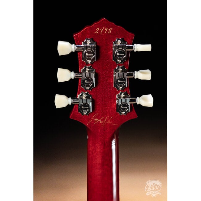 Knaggs Kenai T2 Flame Top Guitar w/ Rosewood Fretboard – Burgundy (Gloss)