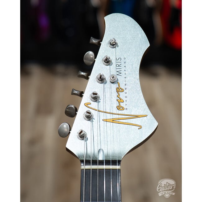 2024 Novo Miris H2 w/ Fralin Modern PAFs & Ebony Fretboard – Ice Blue Metallic