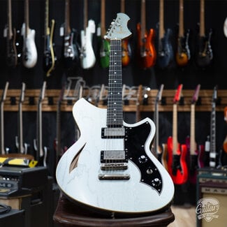 Novo 2024 Novo Miris H2 w/ Fralin Modern PAFs & Ebony Fretboard – Ice Blue Metallic
