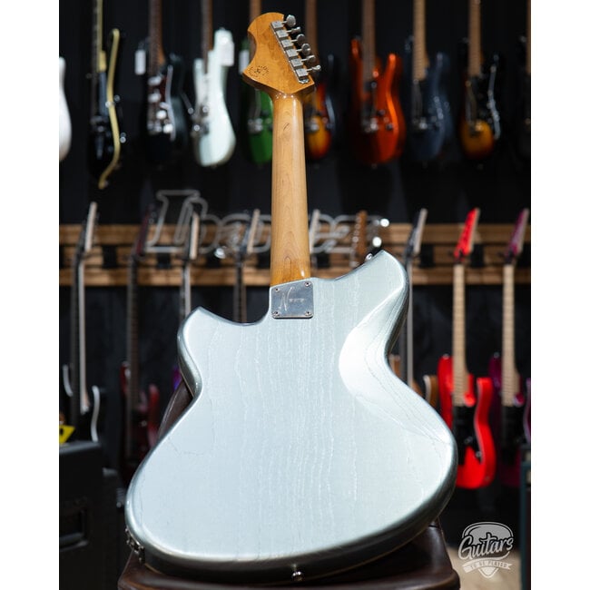 2024 Novo Miris H2 w/ Fralin Modern PAFs & Ebony Fretboard – Ice Blue Metallic