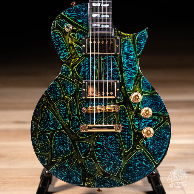 ESP USA Eclipse Full Thickness w/ Seymour Duncans – Psychedelic Flame