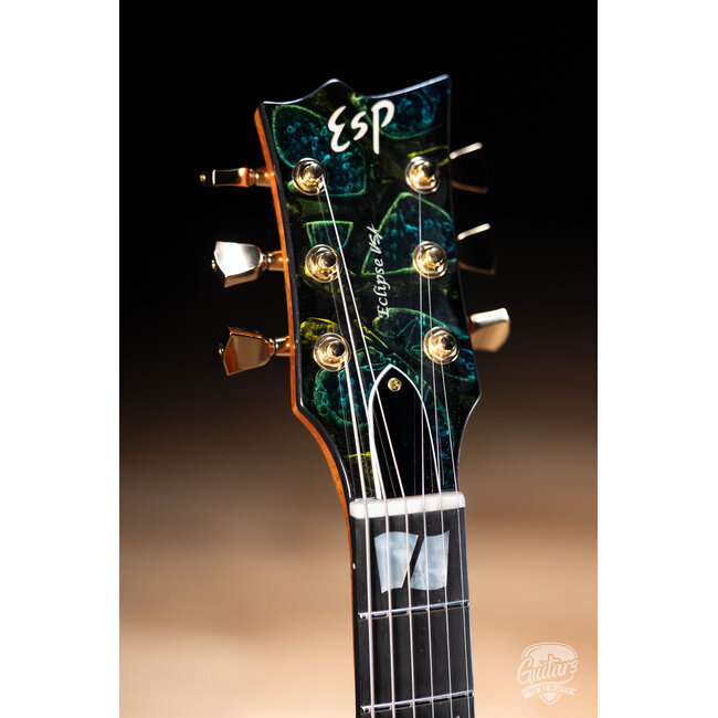 ESP USA Eclipse Full Thickness w/ Seymour Duncans – Psychedelic Flame