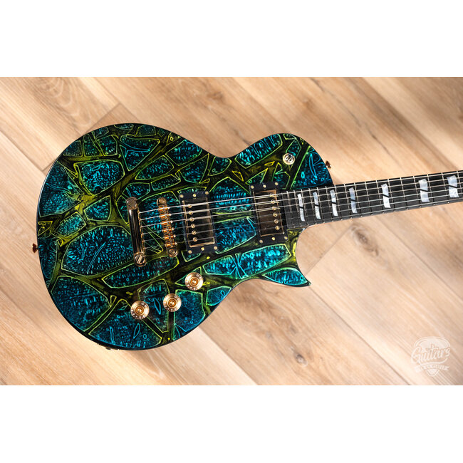 ESP USA Eclipse Full Thickness w/ Seymour Duncans – Psychedelic Flame