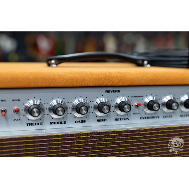 Amplified Nation Phoenix Fury 50W Head – Golden Brown Suede