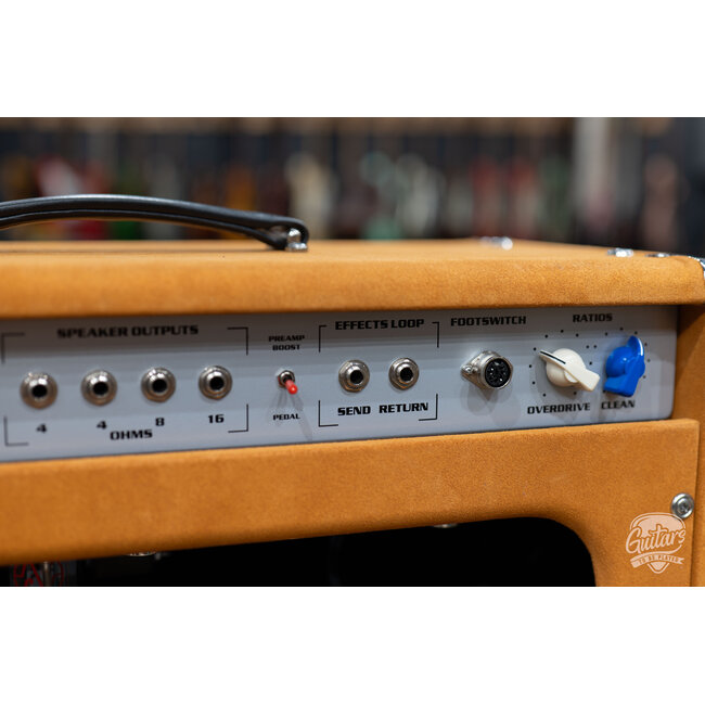Amplified Nation Phoenix Fury 50W Head – Golden Brown Suede