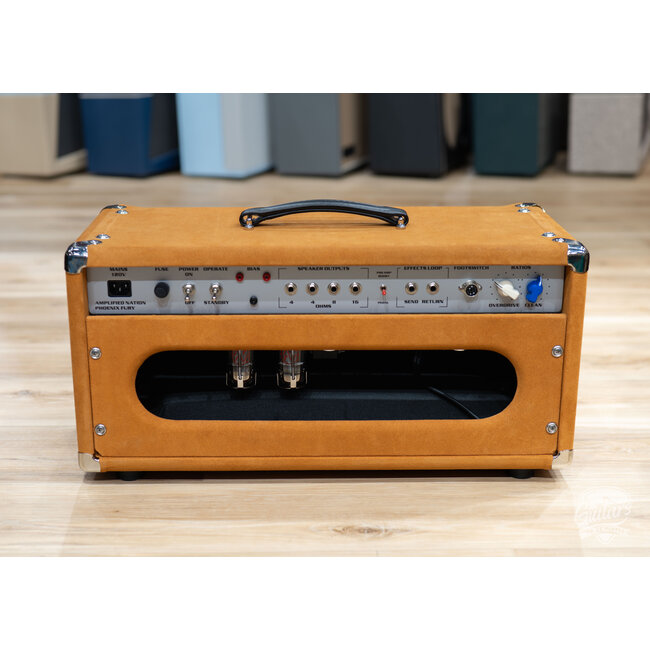 Amplified Nation Phoenix Fury 50W Head – Golden Brown Suede
