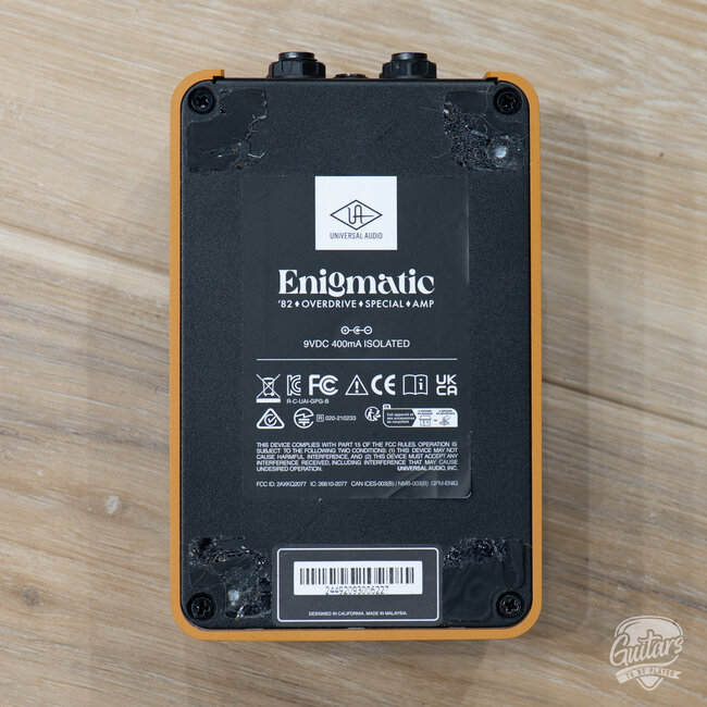 Used Universal Audio Enigmatic Overdrive Pedal – Creme