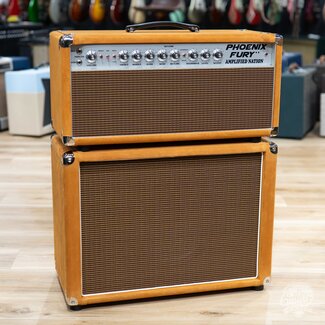Amplified Nation Amplified Nation Phoenix Fury 50W Head & 112 Cab – Golden Brown Suede
