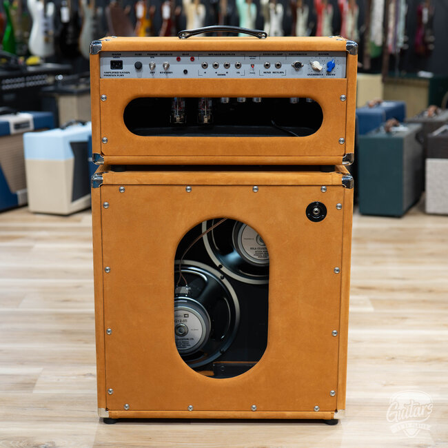 Amplified Nation Phoenix Fury 50W Head & 212 Cab – Golden Brown Suede