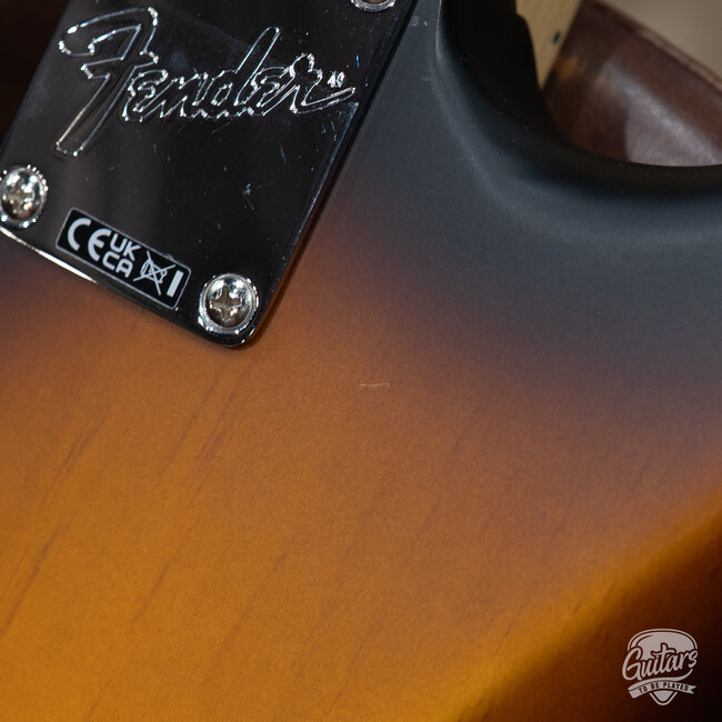 2024 Fender American Performer Timber Series Pine Strat – Satin Sunburst
