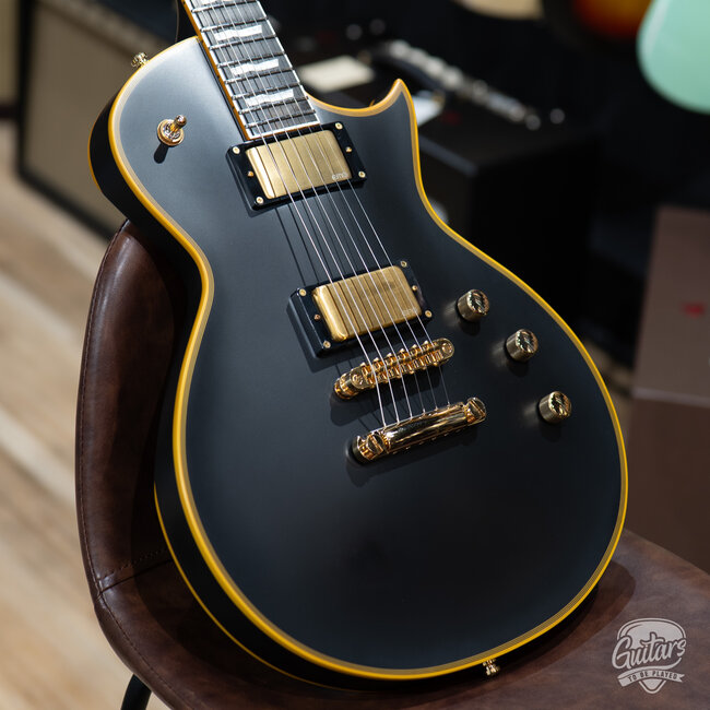 ESP E-II Eclipse DB EMG Electric Guitar w/ Case – Vintage Black (B-stock)