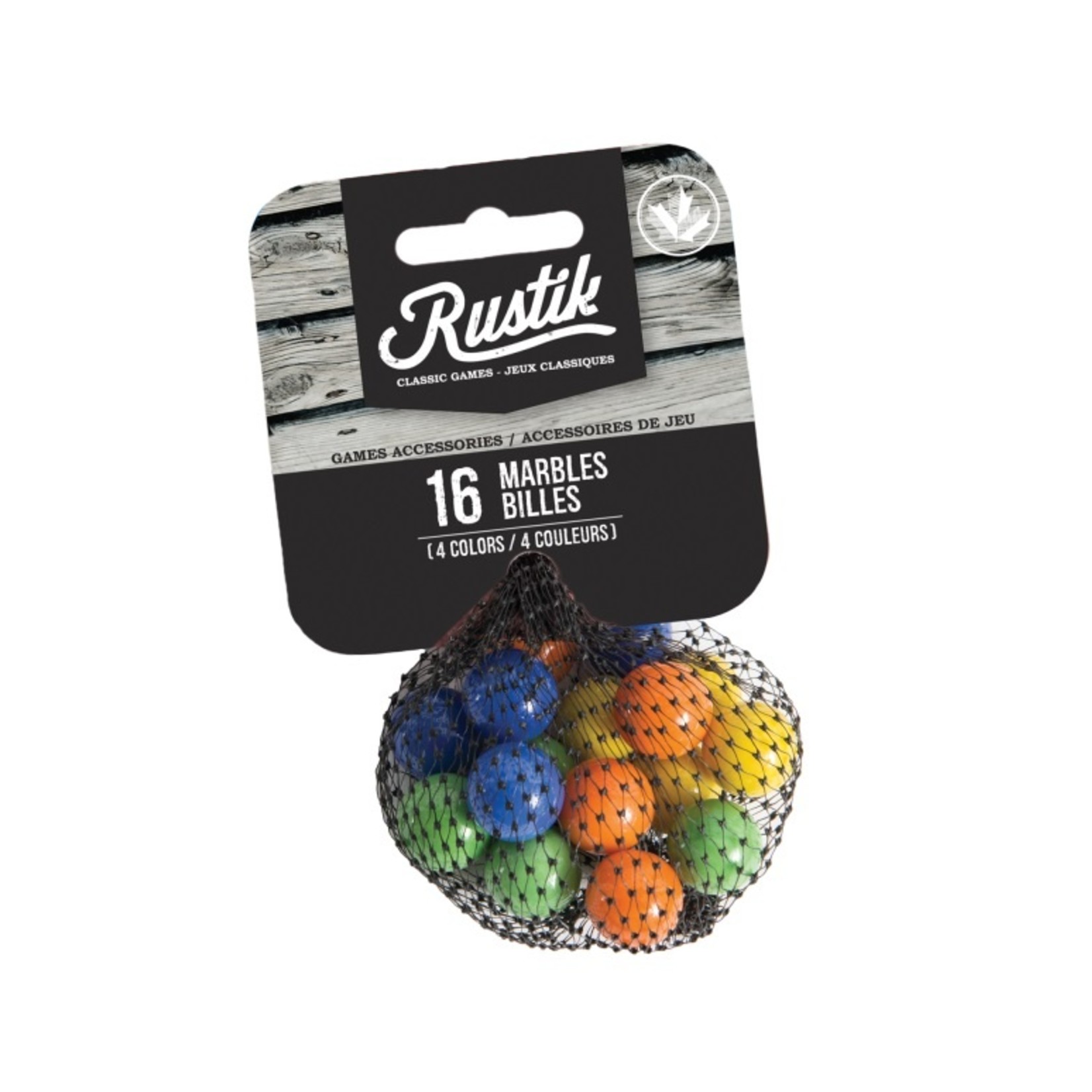 Rustik 16 billes de tock (4 Couleurs)