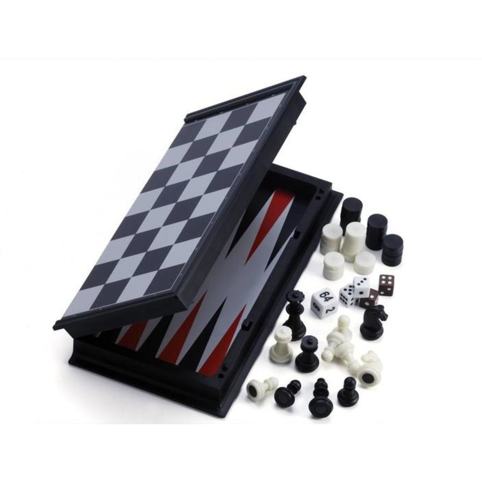 Backgammon & échecs & dames (Multilingue)