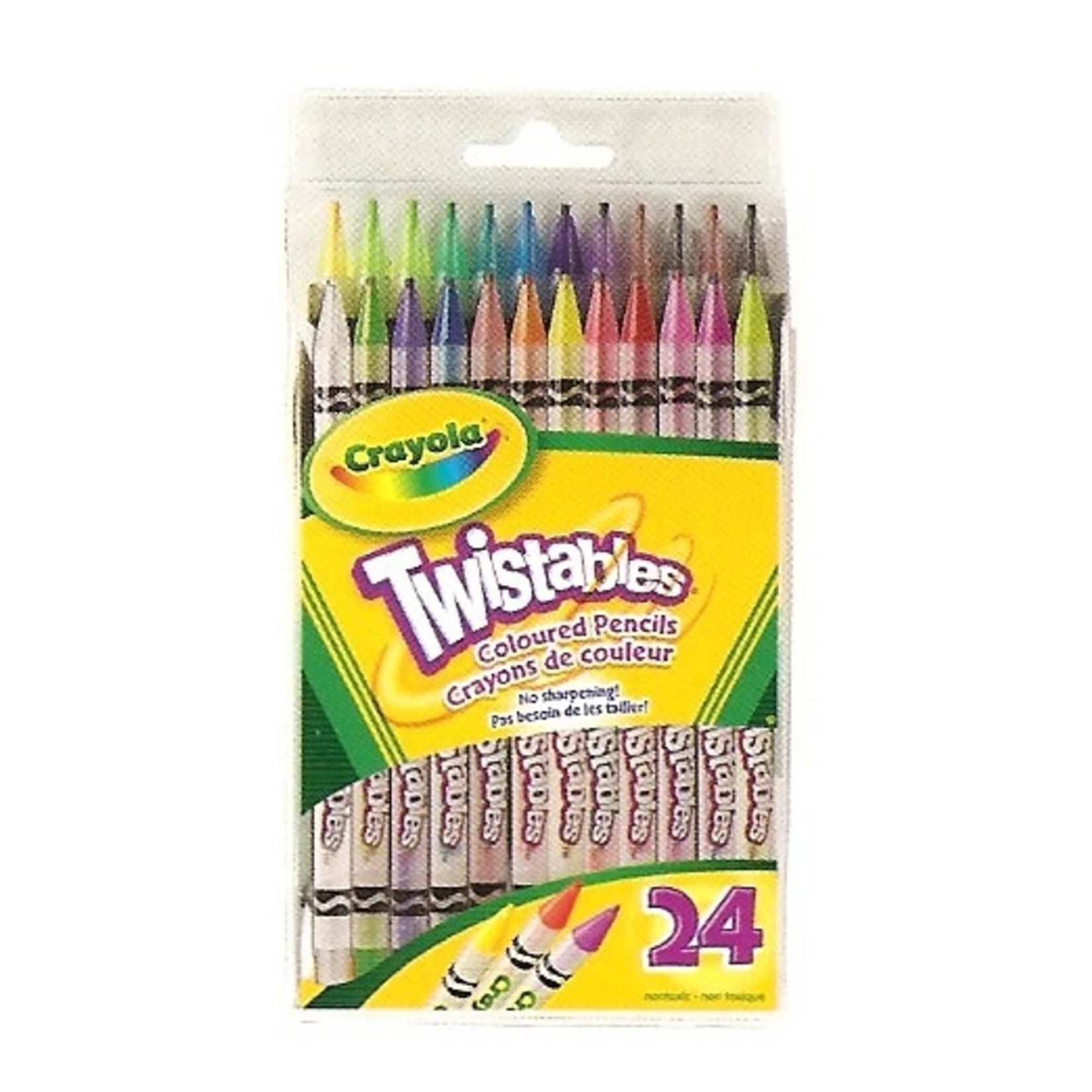 Crayola 24 Crayons de Couleurs Twistables