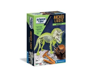 Archéo Ludic - Tricératops Fluo FR - L'armoire à Jeux Inc.