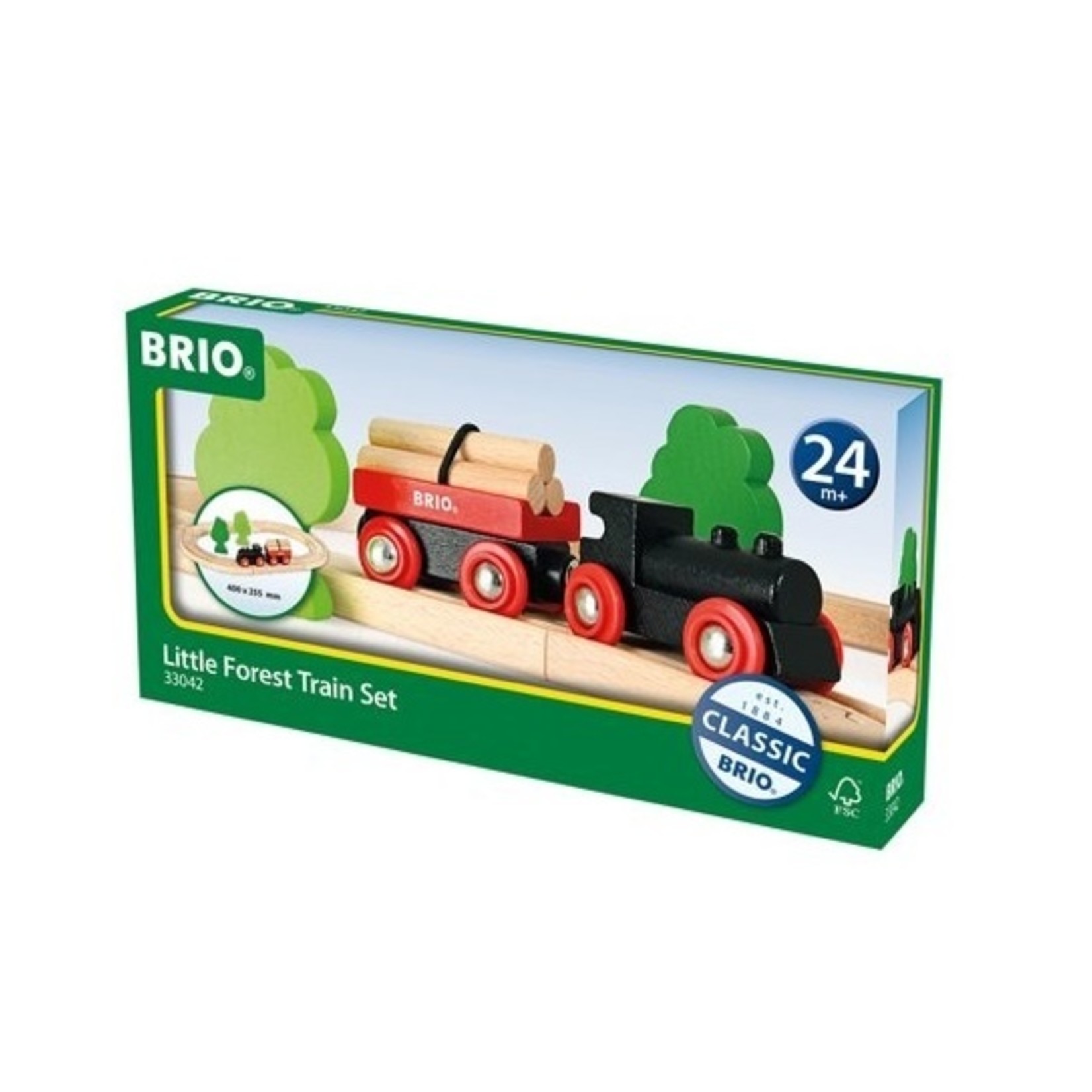 Brio Brio - Petit circuit de train en forêt