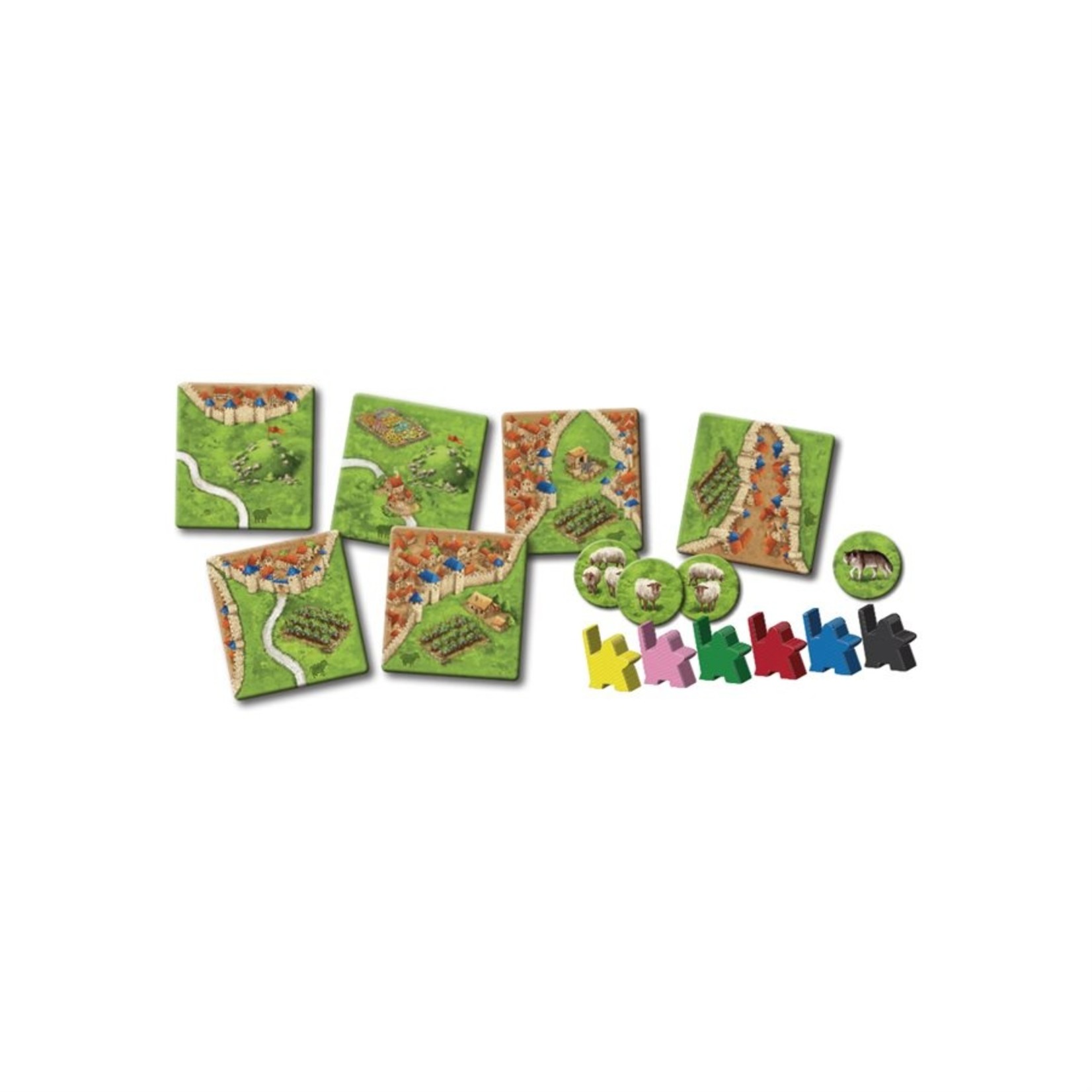 Z-Man Games Carcassonne - Ext 9 - Bergers & Moutons (Refresh)