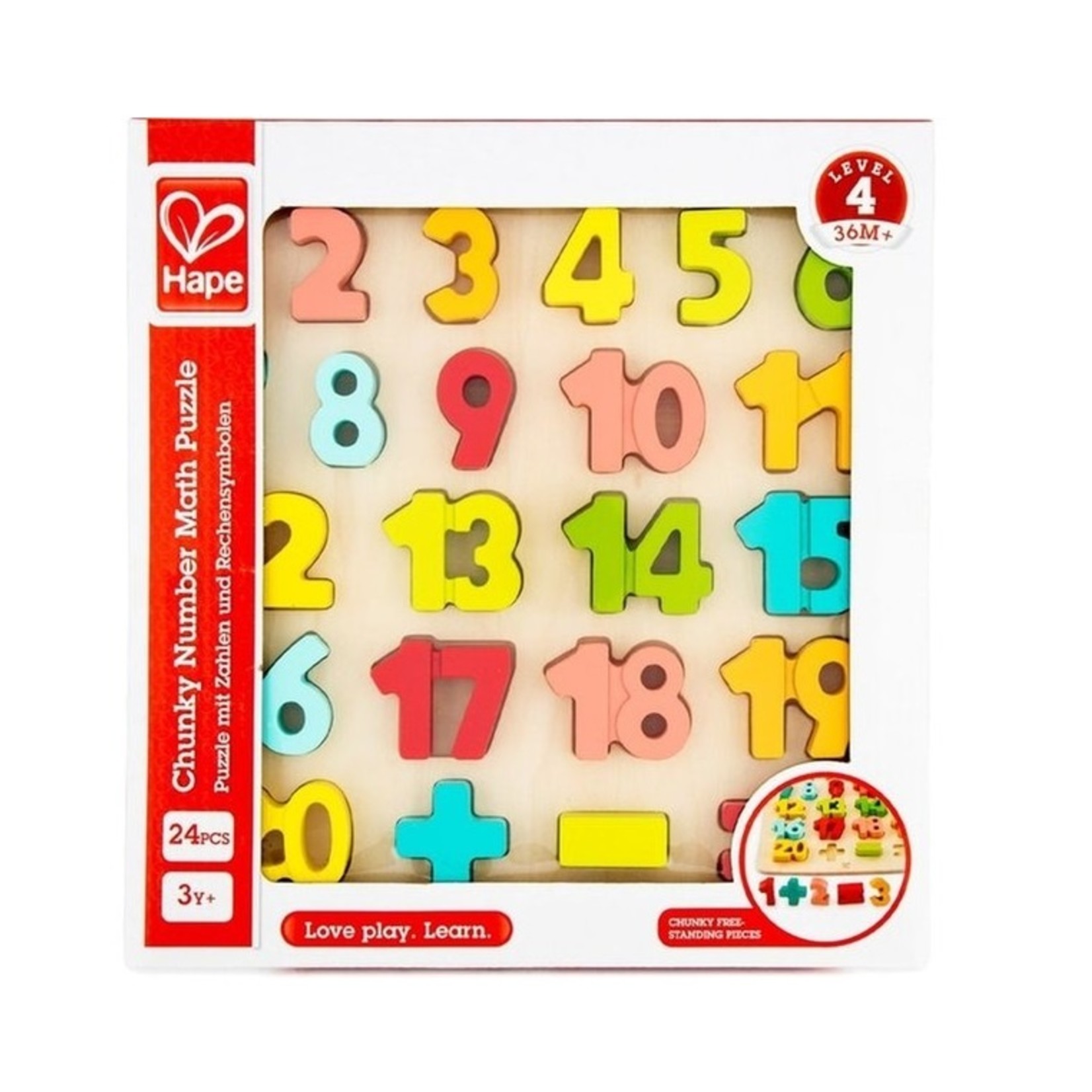 Hape Chunky Number Puzzle