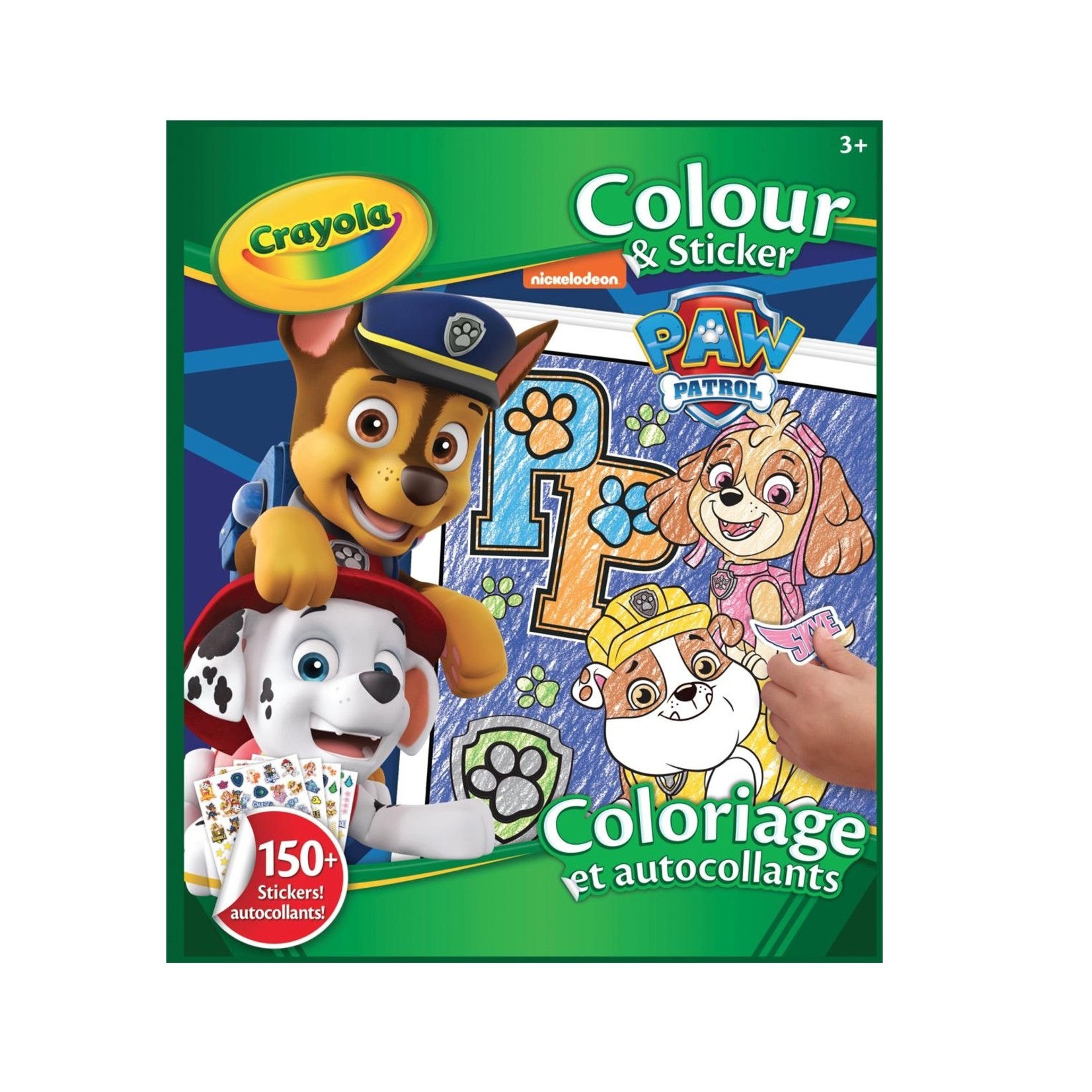 Crayola Coloriage et Autocollants - Pat' Patrouille