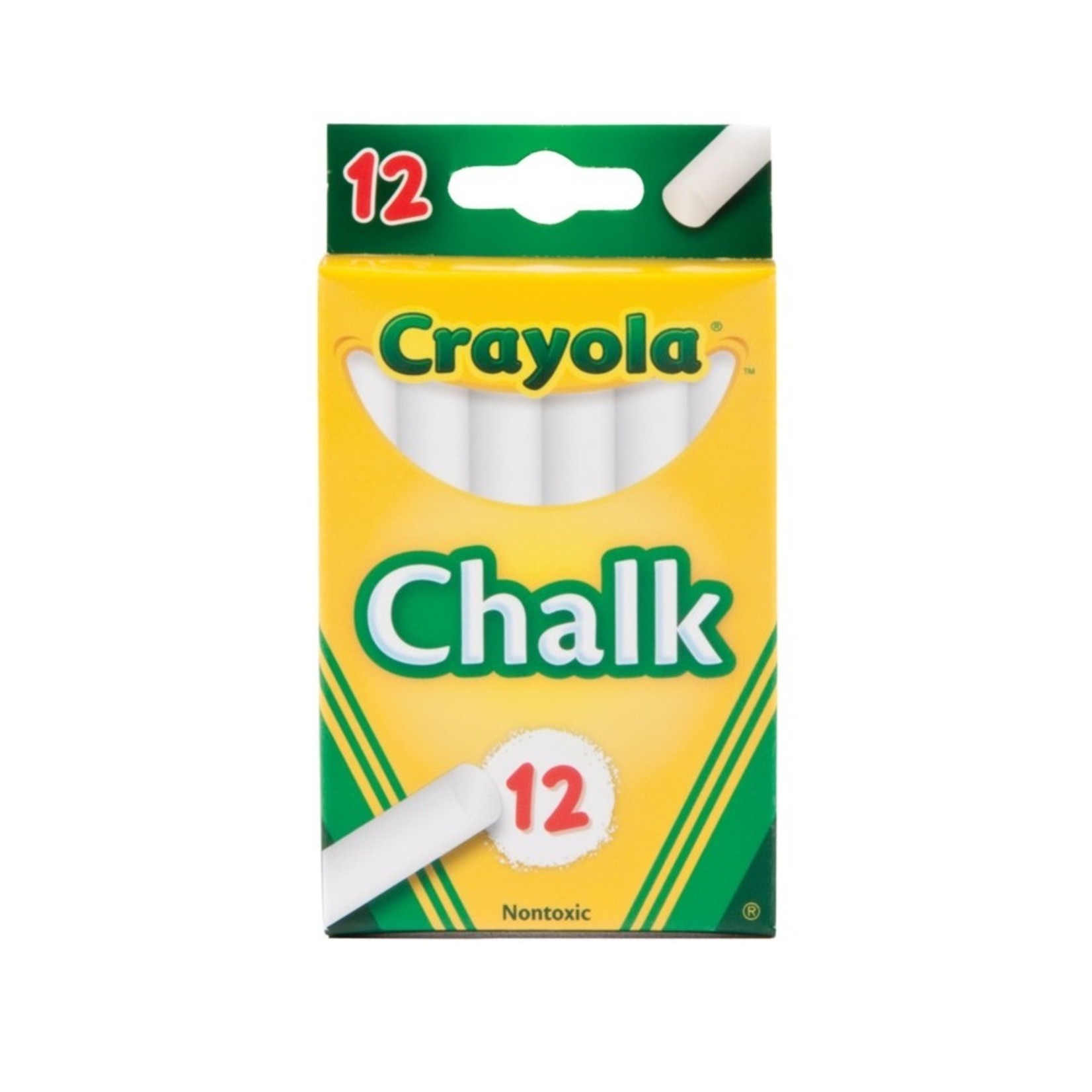Crayola Craies Blanches non toxiques (Multilingue)