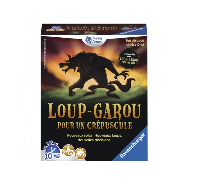Loup-Garou pour un Crépuscule, Jeux d'ambiance, Jeux de société, Produits