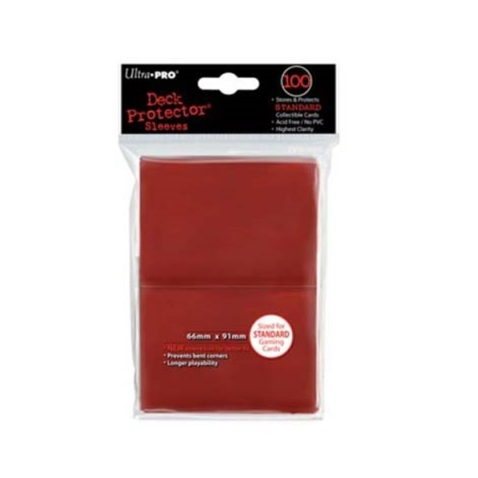 Ultra-Pro Deck Protector sleeves - Pro Matte - Rouge (100)