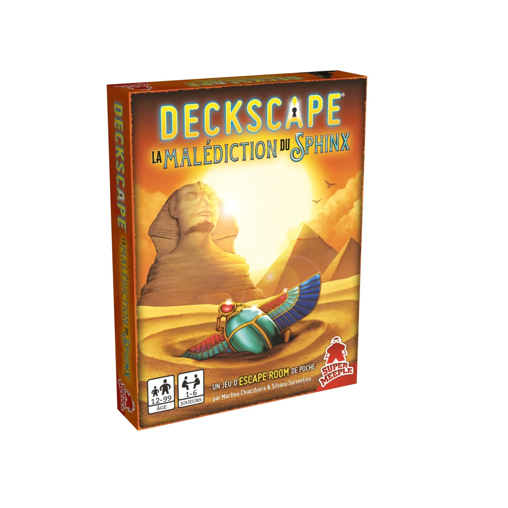 Dv Giochi Deckscape 6 :  La Malédiction du Sphinx
