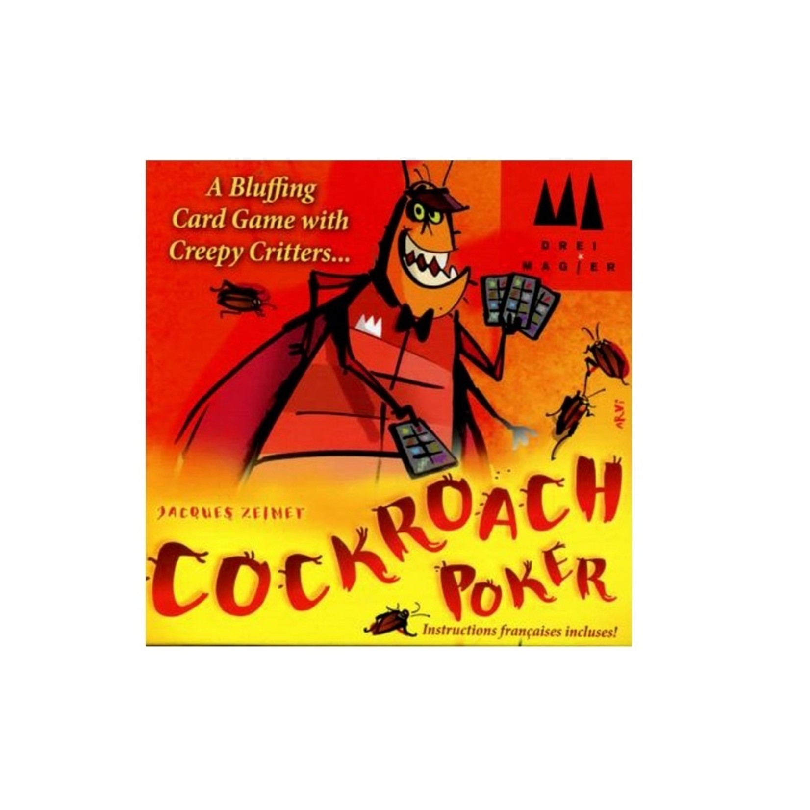 Drei Magier Cockroach Poker (Multilingue)