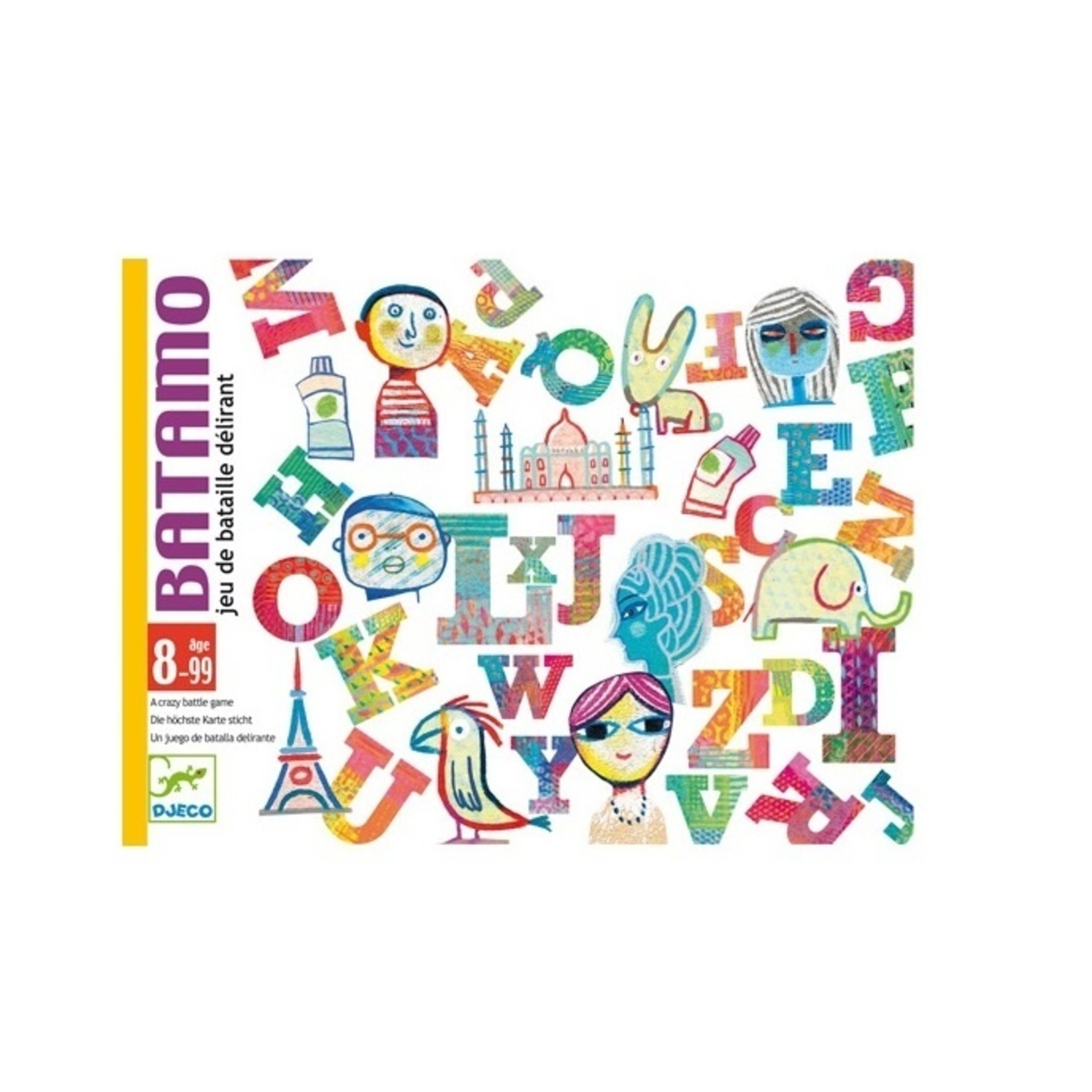 Djeco Batamo - Jeu de bataille délirant