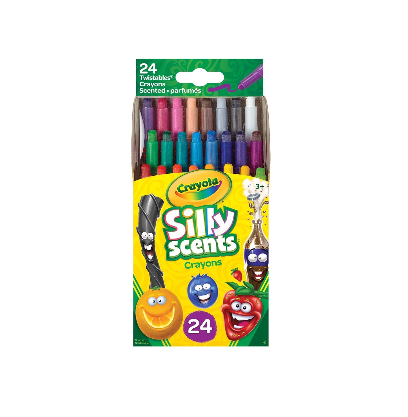 24 crayons feutres