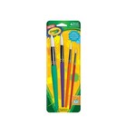 Crayola Ensemble de 4 Pinceaux Ronds