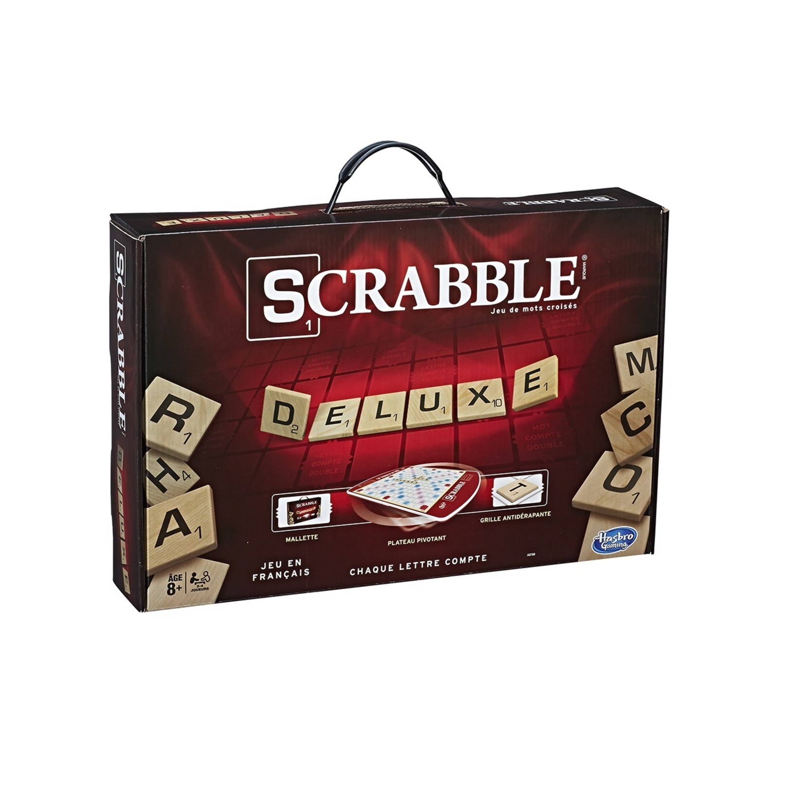 Hasbro Jeu Scrabble de luxe FR