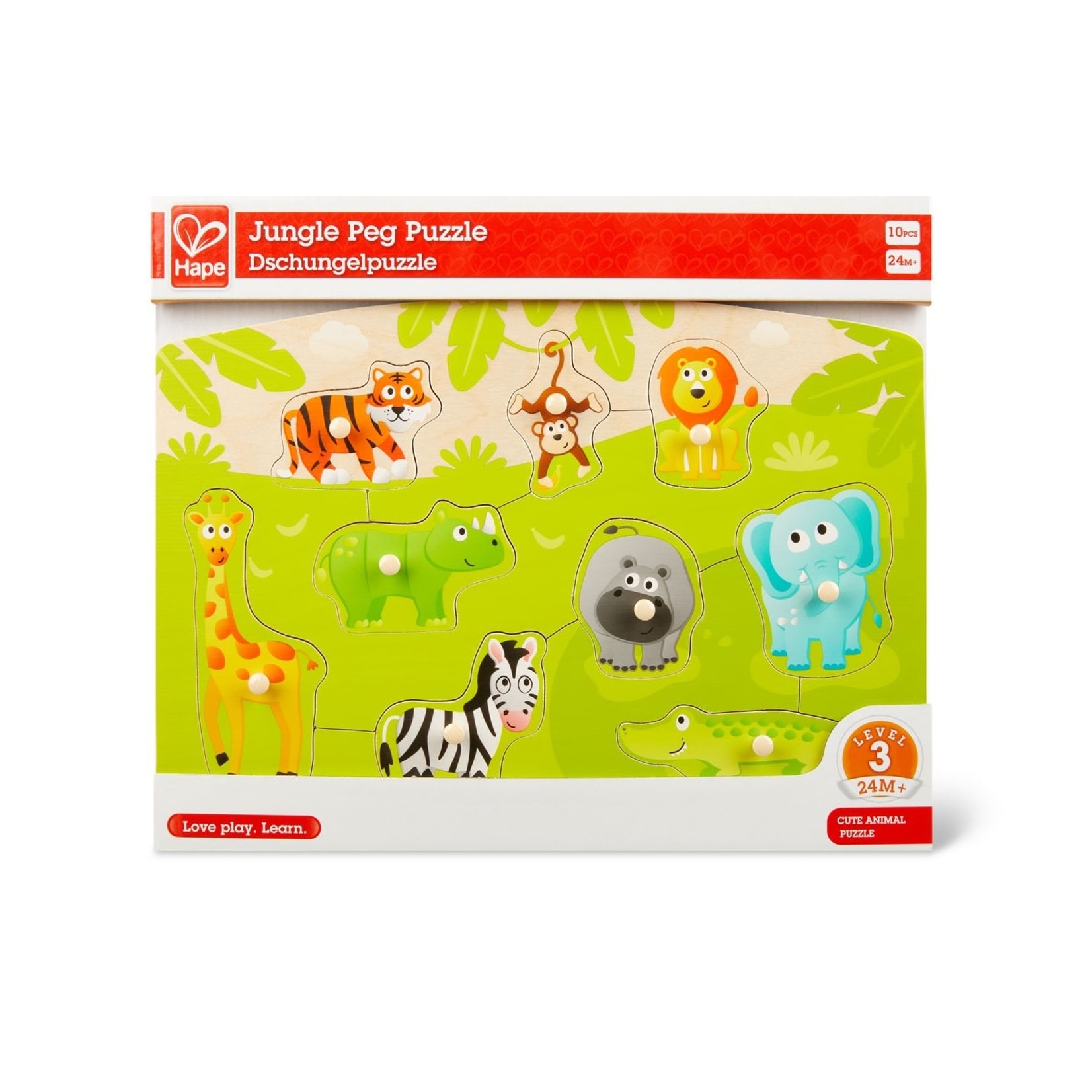 Hape Jungle Peg Puzzle