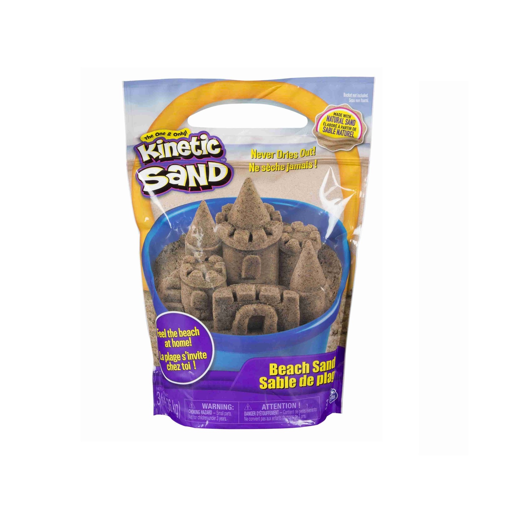 Spin Master Kinetic Sand - Sable de Plage 3 Lb