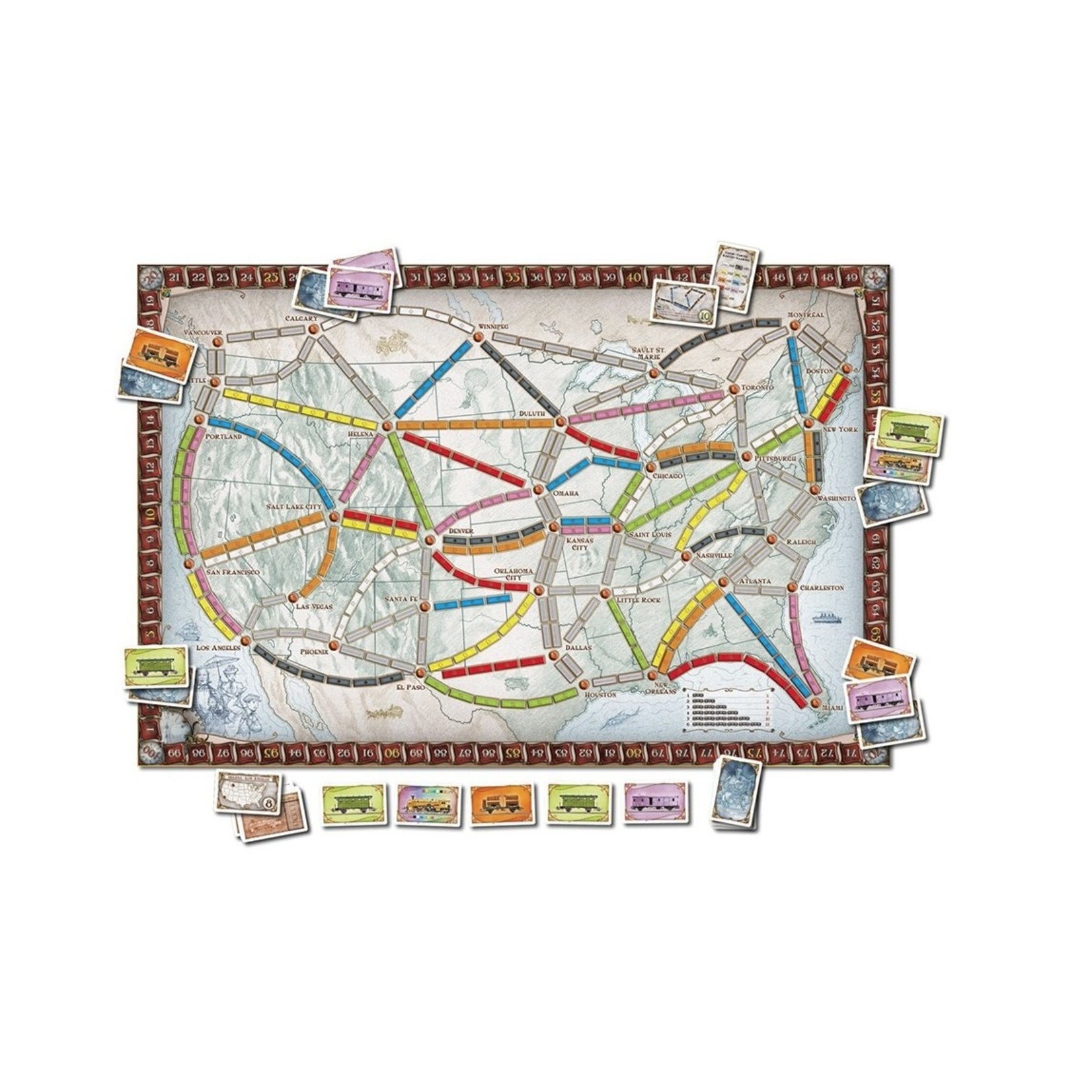 Days of Wonder Les aventuriers du rail (Refresh) VF