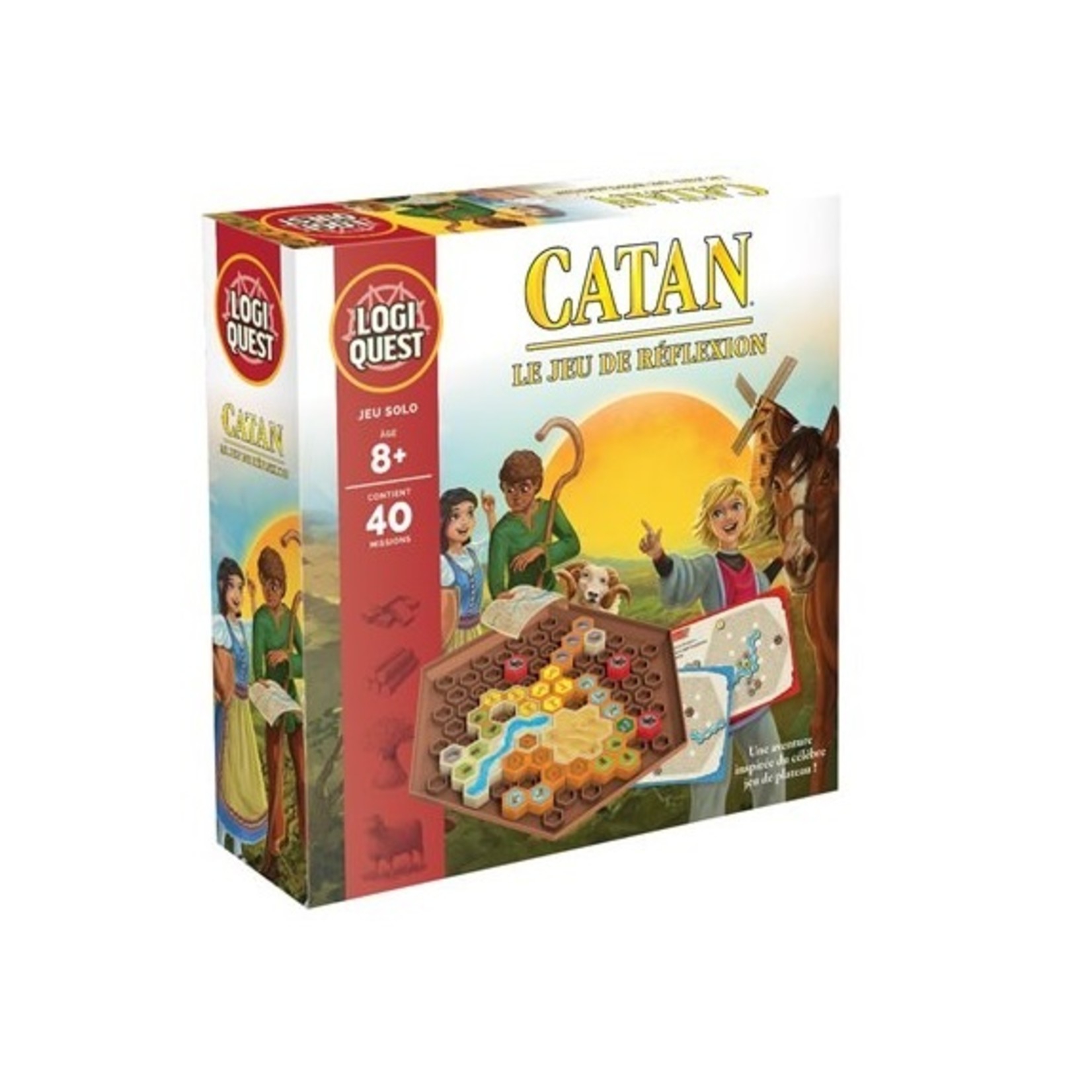 Logiquest - Catan - Le jeu de réflexion (Vente Finale)