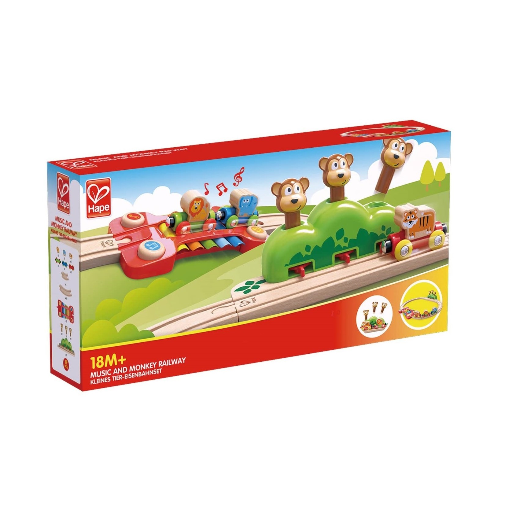 Hape Music And Monkeys Railway